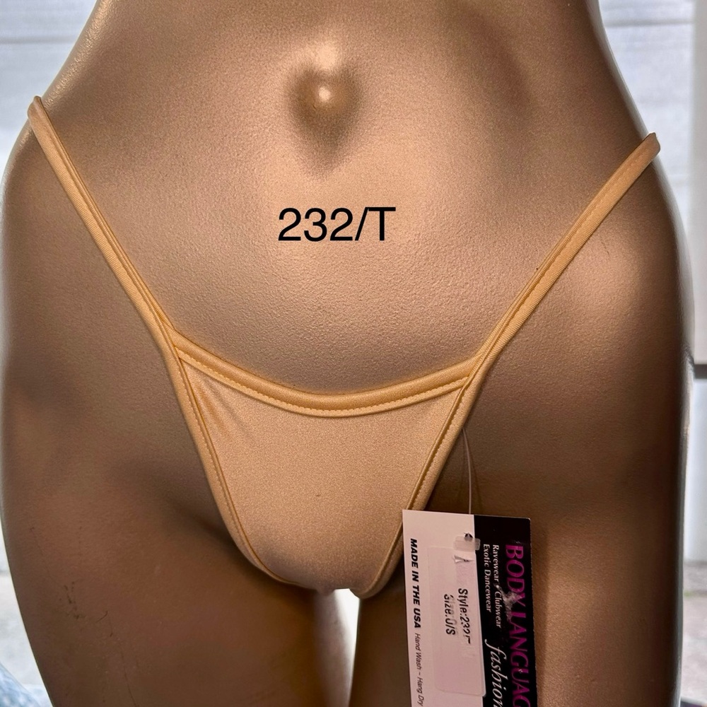 Body Language Thong- LOTS OF COLORS! NWT!